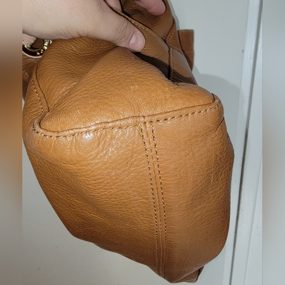 Michael Kors Brown Leather Tote Bag - Picture 10 of 16